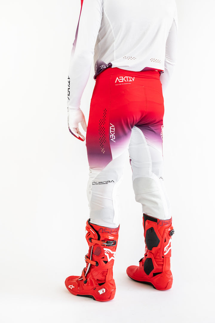 Aurora Electric Red Pants