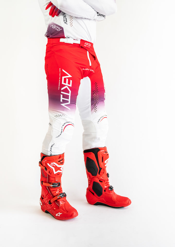 Aurora Electric Red Pants