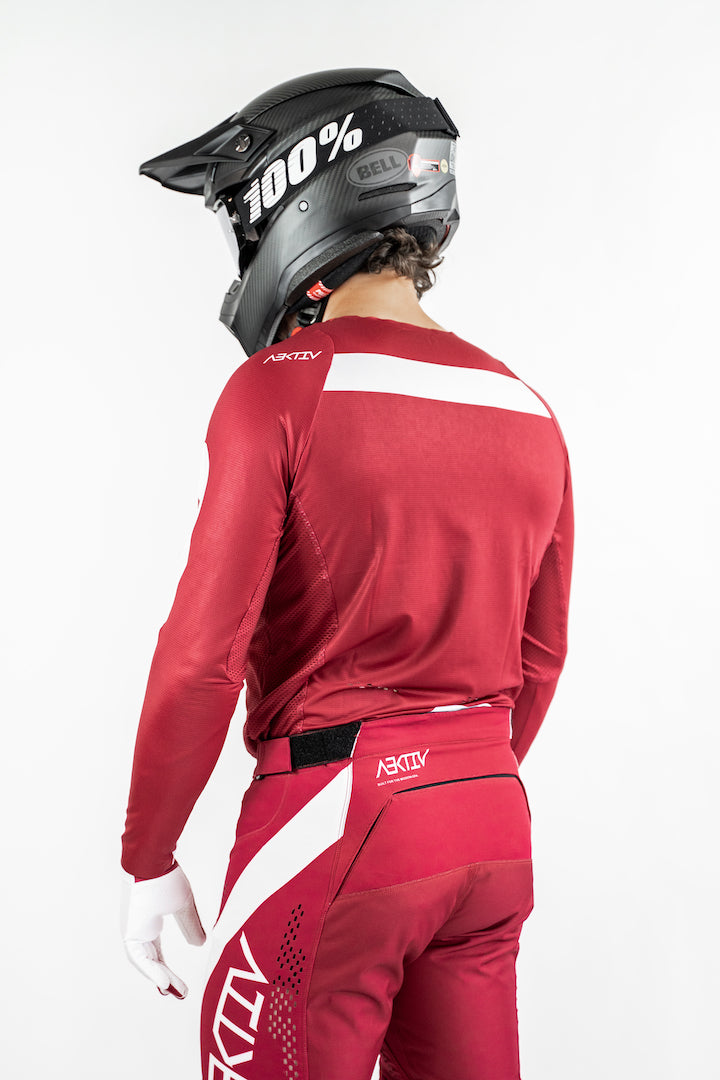 Velo Burgundy Jersey