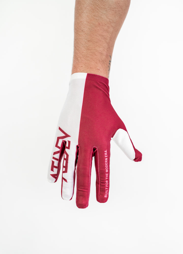 Velo Burgundy Gloves