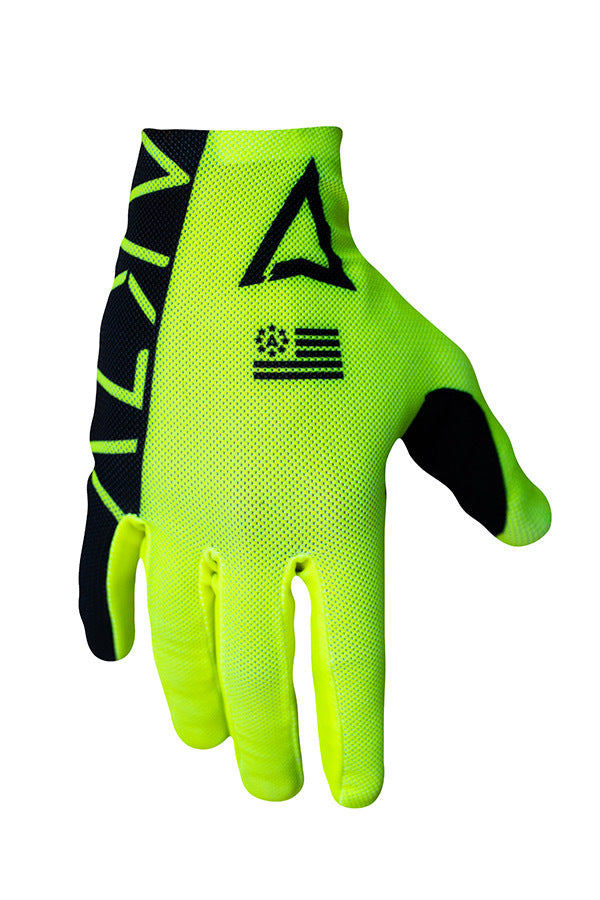 Pure Aer Yellow Neon Gloves