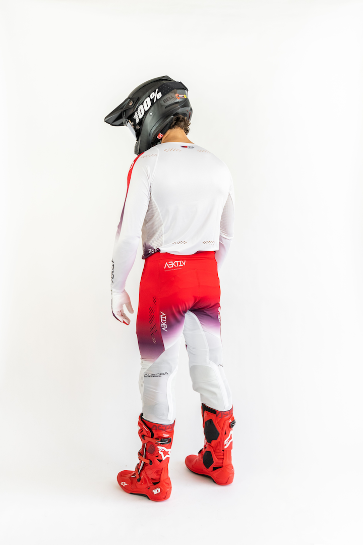 Aurora Electric Red Pants